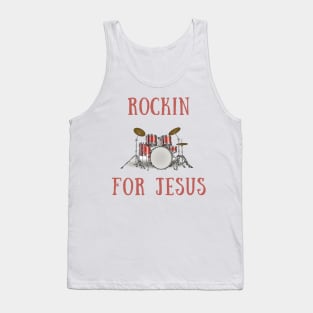 Rockin for jesus Tank Top